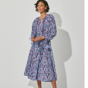 Faith Kaftan / Delhi Block Print